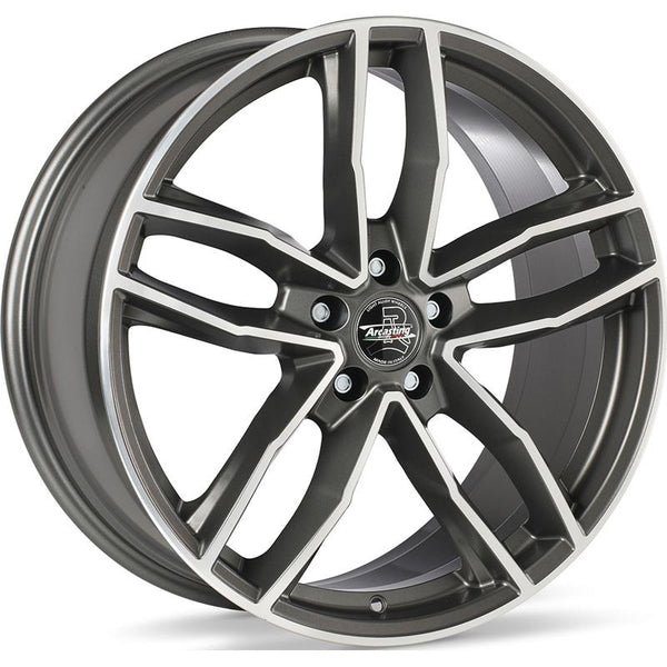 ARCASTING CA721 CANOVA 8,5X19 5X112 ET 25 66,6 ANTHRACITE POLI DIAMANT (OMOL NAD)