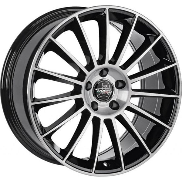 ARCASTING CA730 ICESTORM 9.5X20 5X112 ET 50 66.6 BLACK DIAMOND (OMOL NAD)