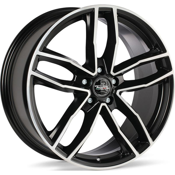 ARCASTING CA731 CANOVA 7,5X17 5X112 ET 38 66,6 BLACK DIAMOND (OMOL NAD)