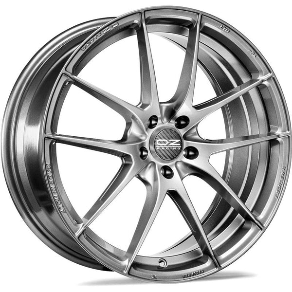 OZ RACING CA739 LEGGERA HLT 7,5X17 5X100 ET 48 68  GRIGIO CORSA BRIGHT (OMOL. NADF036)