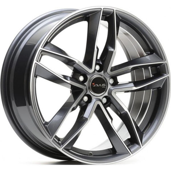 AVUS CA755 AF16 10X21 5X112 ET 20 66,6 ANTHRACITE POLISHED (OMOL. NADM042)