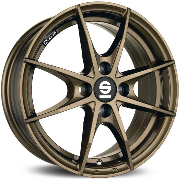 SPARCO CA777 TROFEO 4 7X17 ET 33 4X100 63,4 GLOSS BRONZE (OMOL. NADF255 )