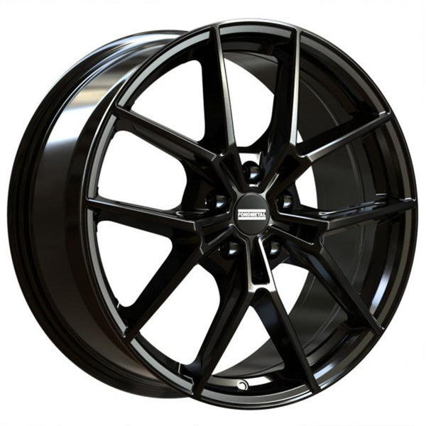 FONDMETAL CA7A4 IUPITER 8,5X19 5X112 ET 45 66,5 GLOSSY BLACK CUP OE 57MM BMW