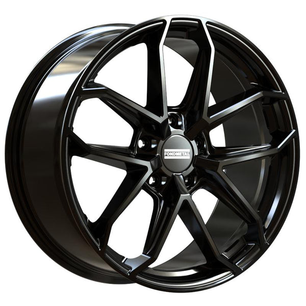 FONDMETAL CA7A9 ZELOS 10,5X20 5X112 ET 19 66,5 GLOSSY BLACK (OMOL. NADS131) CUP OE 66MM PORSCHE