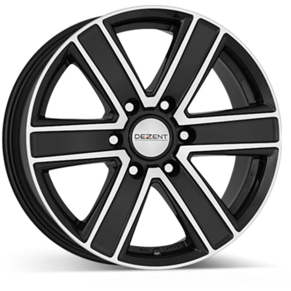 DEZENT CA800 TJ 8X16 6X139,7 ET 20 106,1 BLACK POLISHED