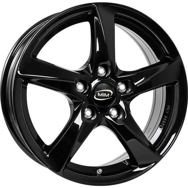 MIM CA811 OLYMPIQUE 6,5X16 4X98 ET 35 58,1 GLOSSY BLACK (OMOL. ECE)
