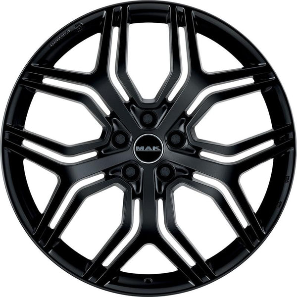 MAK CA843 KINGDOM 8,5X20 5X108 ET 42 63,4 GLOSS BLACK (OMOL. NADG187 EST001)