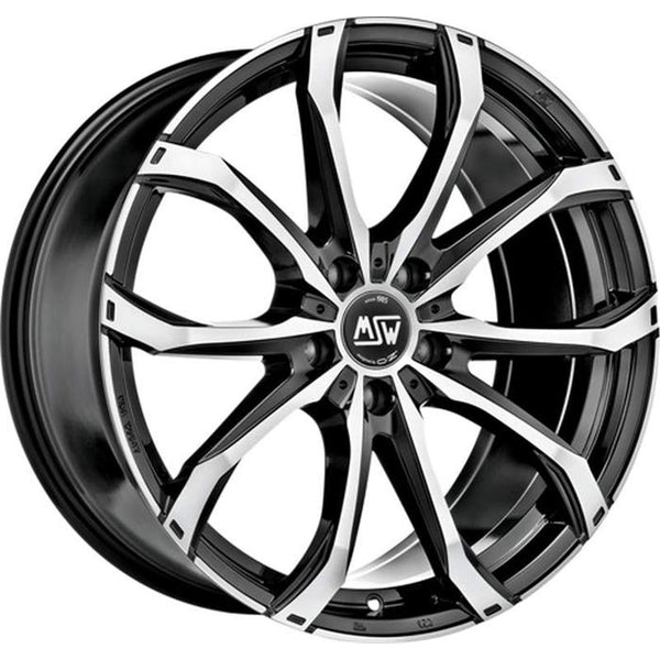 MSW CA871 MSW 48 8,5X20 5X108 ET 45 73  GLOSS BLACK FULL POLISHED (OMOL. NADG097)