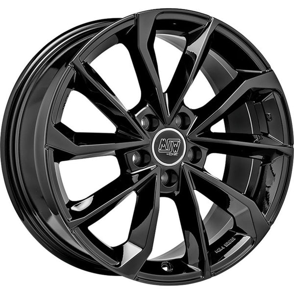 MSW CA8F3 MSW 42 8X18 5X112 ET 40 73  GLOSS BLACK (OMOL. NADN027)