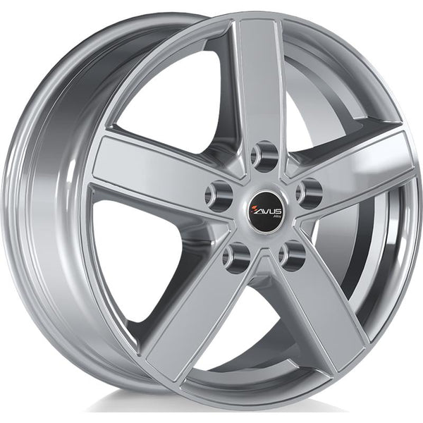 AVUS CA8H6 AC-V51 7X17 5X118 ET 45 71,1 HYPER SILVER (OMOL. NADS011)