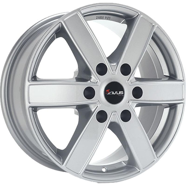 AVUS CA8H8 AC-V61 8X18 6X139,7 ET 25 106,1 HYPER SILVER (OMOL. )