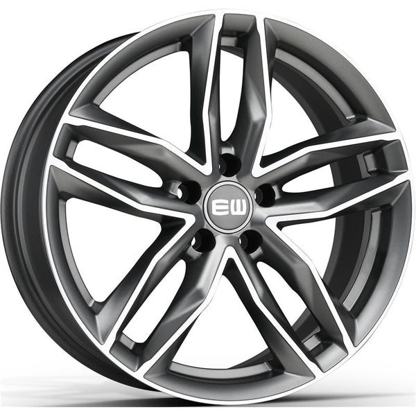 EW CA8O8 EW04 MUST 8X18 5X112 ET 35 66,45 PALLADIUM POLISHED (OMOL. NADP012)