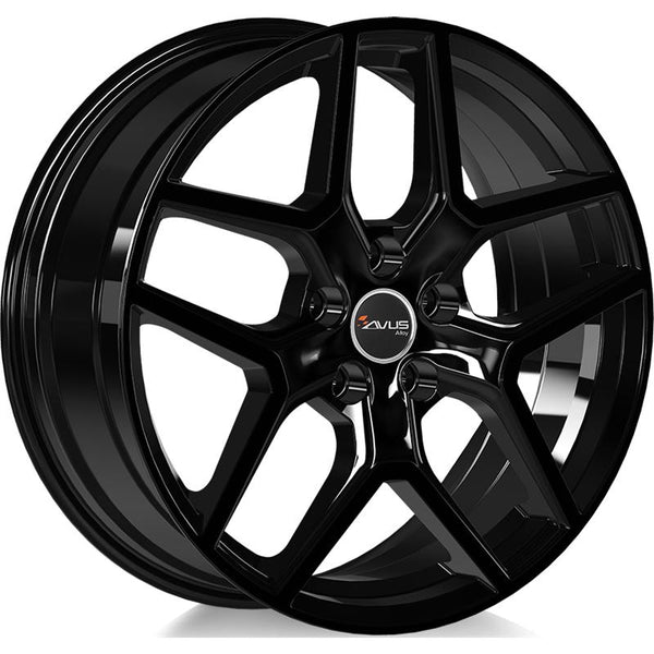 AVUS CA8S1 AC-519 7,5X18 5X108 ET 45 73,1 BLACK (OMOL. NADP066)