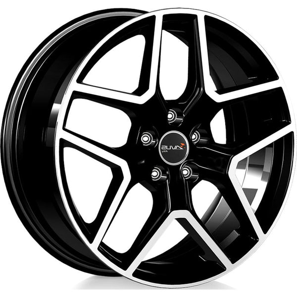 AVUS CA8S2 AC-519 7X17 5X114,3 ET 35 73,1 BLACK POLISHED (OMOL. NADP060)