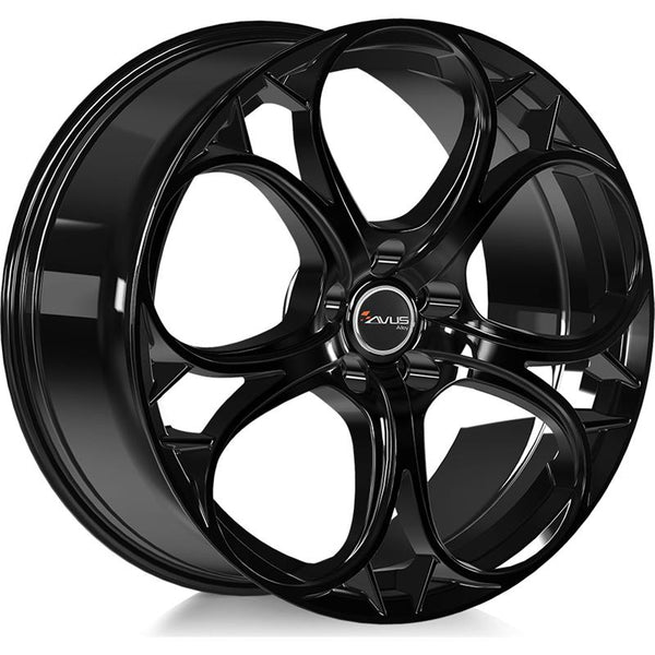 AVUS CA8S4 AC-520 7,5X17 5X110 ET 30 65,1 BLACK (OMOL. NADP185)
