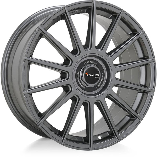 AVUS CA8T1 AC-M09 - DM09 8X18 5X112/120 ET 30 72,6 ANTHRACITE (OMOL. NADN160)
