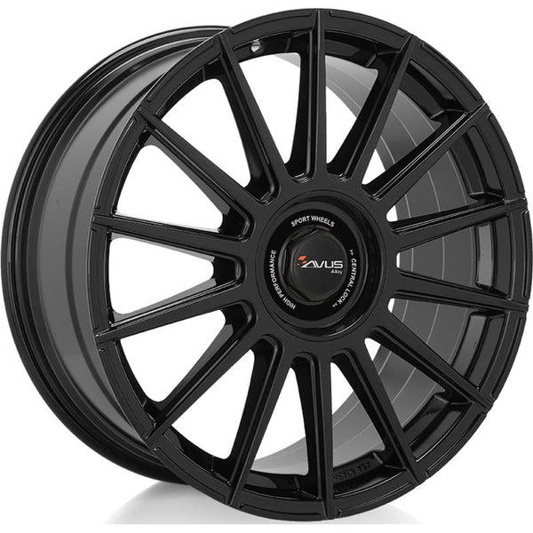 AVUS CA8T2 AC-M09 - DM09 8X18 5X112/120 ET 30 72,6 BLACK (OMOL. NADN160)