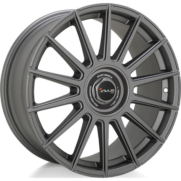 AVUS CA8T5 AC-M09 - DM09 8X18 5X112/120 ET 30 72,6 GREY MATT (OMOL. NADN160)