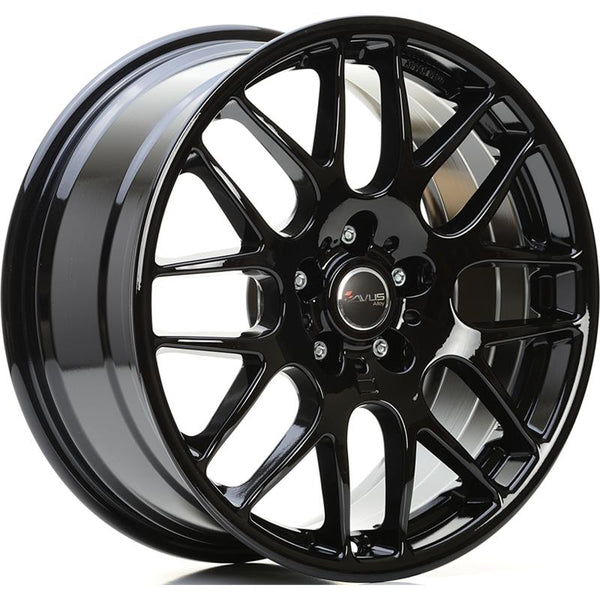 AVUS CA8T8 AC-MB4 9X18 5X112 ET 44 66,7 BLACK (OMOL. NADK168)