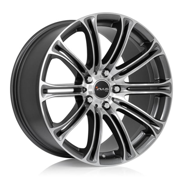 AVUS CA925 AC-MB1 8,5X20 5X120 ET 25 72,6 ANTHRACITE POLISHED (OMOL. NADH002)
