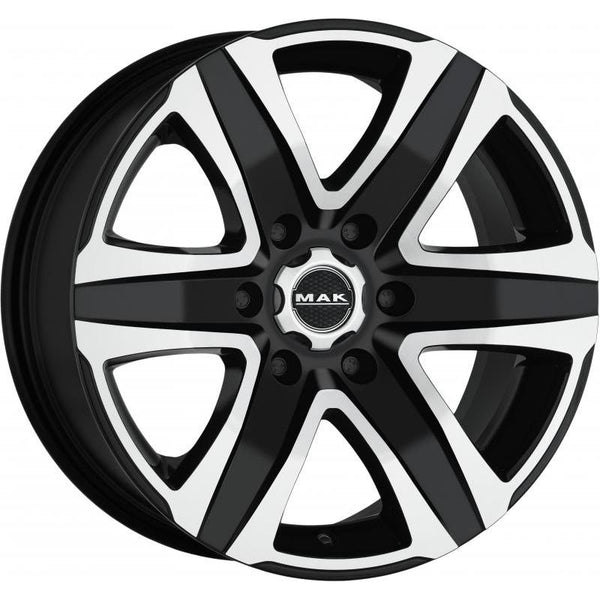 MAK CA975 STONE 6 8X18 6X139.7 ET 35 106.1 SCHWARZ SPIEGEL (CA. NADK195 AGG001)