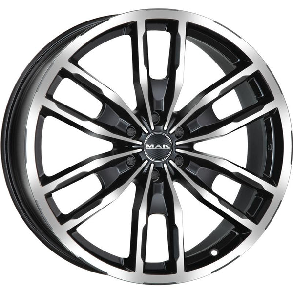 MAK CA9A7 PEAK 8,5X18 6X139,7 ET 19 78,1 BLACK MIRROR (OMOL. NADP095 AGG001)