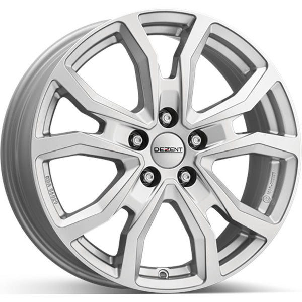 DEZENT CA9D3 TV 6,5X17 5X120 ET 60 65,1 SILVER (OMOL. ECE - NADP205)