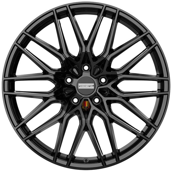 FONDMETAL CA9E7 CRATOS 10X22 5X112 ET 31 66,5 GLOSSY BLACK (OMOL. NADP105) CUP OE 57MM BMW