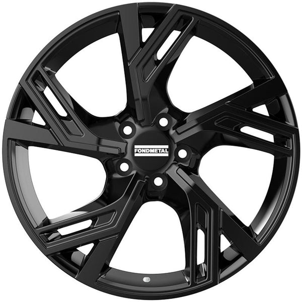 FONDMETAL CA9E8 ATENA 8X18 5X112 ET 40 57,1 GLOSSY BLACK (OMOL. ECE - NADN099) CUP OE 62 MM AUDI