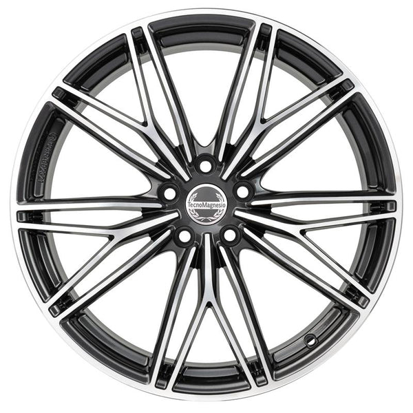 TECNOMAGNESIO CA9H6 MOTORSPORT 8X20 5X112 66,5 ET 46 GUN METALLIC MIRROR (OMOL. ECE) (LENTE 60 MM)
