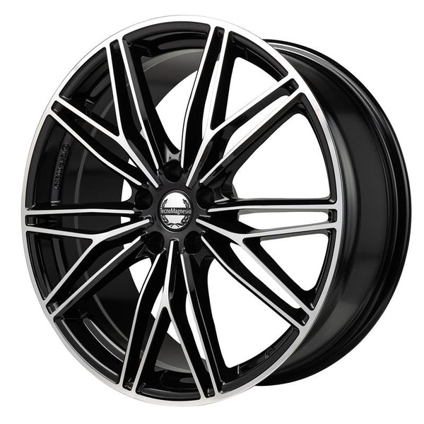 TECNOMAGNESIO CA9H8 MOTORSPORT 8X20 5X112 66,5 ET 46 BLACK MIRROR (OMOL. ECE) (LENTE 60 MM)