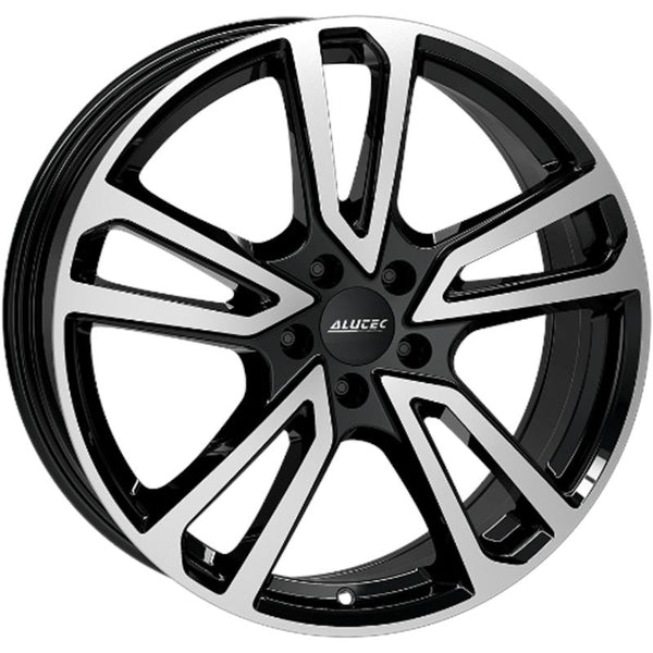ALUTEC CA9I4 TORMENTA 8X18 5X112 ET 38 66,5 DIAMOND BLACK FRONTPOLISHED OE CAP MERCEDES (OMOL. ECE)