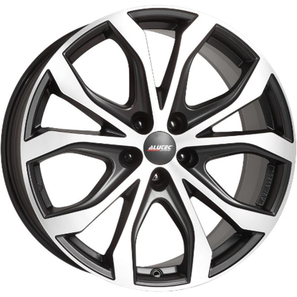 ALUTEC CA9I8 W10 8X18 5X112 ET 39 66,6 RACING BLACK FRONTPOLISHED (OMOL. ECE)