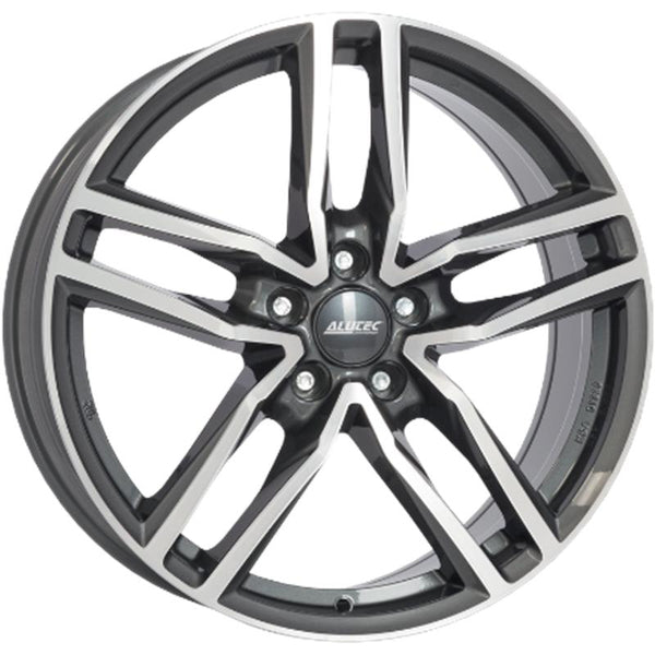 ALUTEC CA9K8 IKENU 9X19 5X114,3 ET 40 64,1 GRAPHITE AVANT POLI OE CAP TESLA