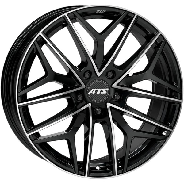 ATS CA9L6 PASSION 10X22 5X120 ET 35 64,1 DIAMOND BLACK FRONTPOLISHED OE CAP TESLA