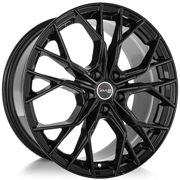 AVUS CA9T8 AC-M10 8X18 5X114,3 ET 45 73,1 BLACK (OMOL. )