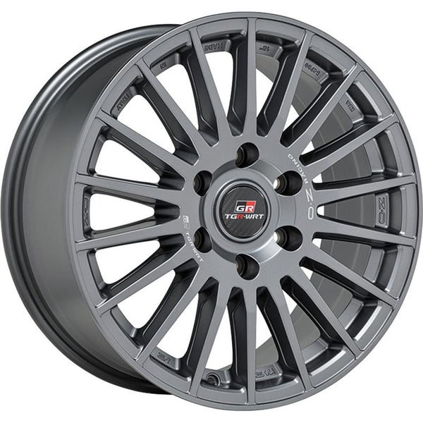 OZ RACING CA9W3 RALLY DESERT TGR-WRT 8X18 6X139,7 ET 50 95,1  MATT GRAPHITE + SILVER LETTERING (OMOL. NADR114)