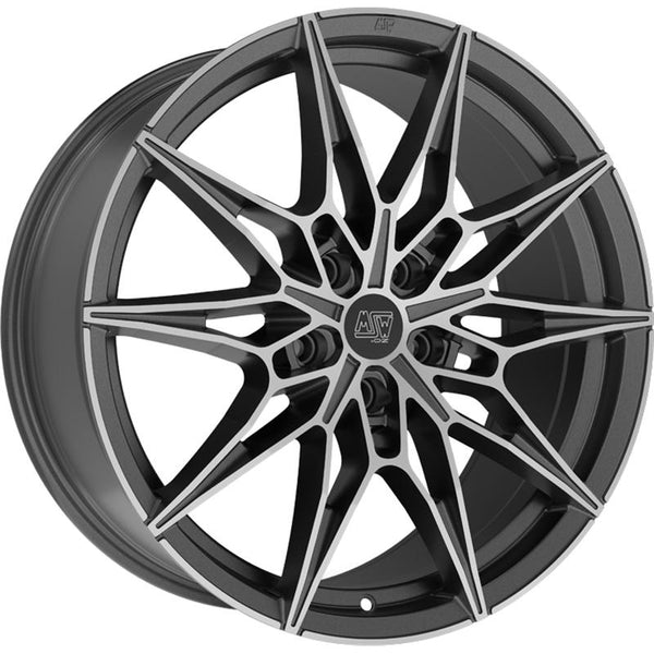 MSW CA9Z9 MSW 75 8,5X19 5X112 ET 35 73  MATT GUN METAL FULL POLISHED (MGMFP)
