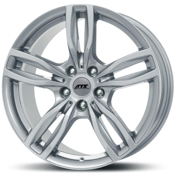 ATS CA073 EVOLUTION 8X18 5X120 ET 43 72,6 POLAR SILVER OE CAP BMW (OMOL. ECE)