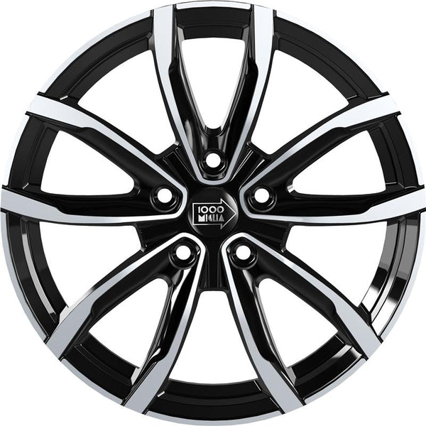 MILLE MIGLIA CAM05 MM001EVO 7,0X17 4X98 ET 35 58,1 BLACK MIRROR
