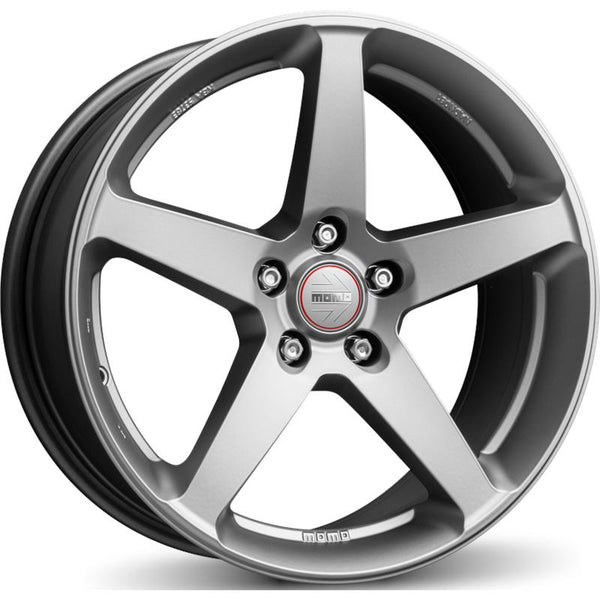 MOMO WHEELS CAY93 FIVE 7X17 5X108 ET 40 72,3 TITAN SILVER OPACO (OMOL. NADP139)