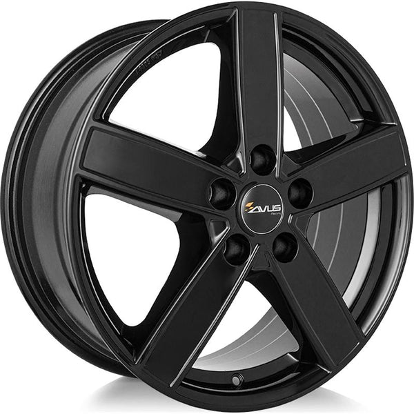 AVUS CAZ11 AC-V51 7,5X18 5X130 ET 58 78,1 BLACK (OMOL. )