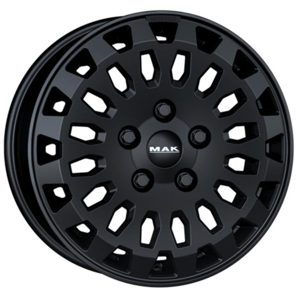 MAK CAZ41 OVERLAND 7X17 5X118 ET 45 71,1 MATT BLACK (OMOL. NADS126 EST001 AGG001)