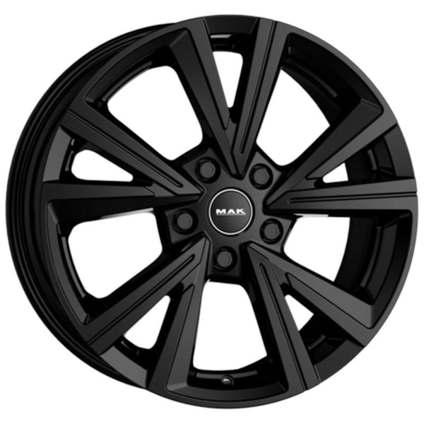 MAK CAZ45 QVARZ 7X17 5X100 ET 39 57,1 GLOSS BLACK
