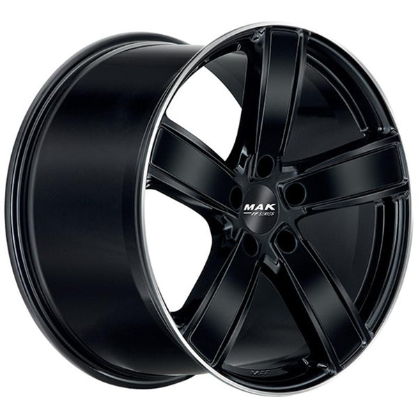 MAK CAZ51 TURISMO-FF 9,5X20 5X130 ET 71 71,6 GLOSS BLACK MIRROR RING (OMOL. NADL015 AGG001)