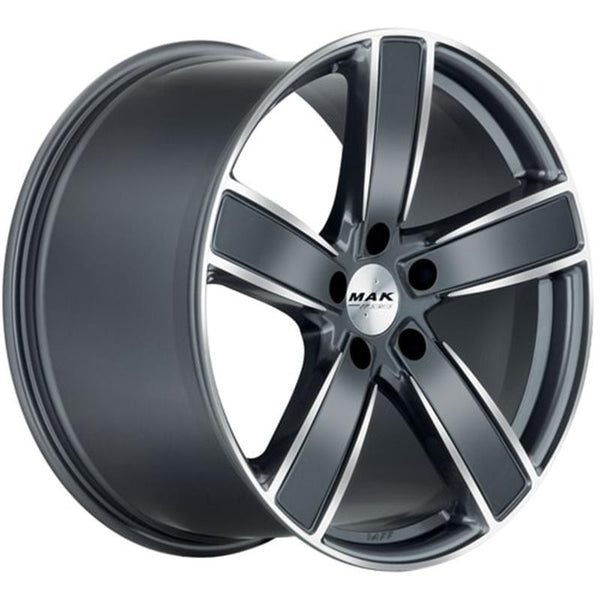 MAK CAZ52 TURISMO-FF 9,5X21 5X130 ET 71 71,6 GUN MET-MIRROR FACE (OMOL. NADK271 AGG003)