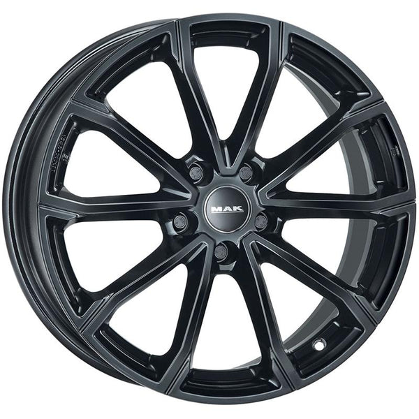 MAK CA427 DAVINCI 6X16 5X100 ET 35 57,1 GLOSS BLACK (OMOL. ECE)