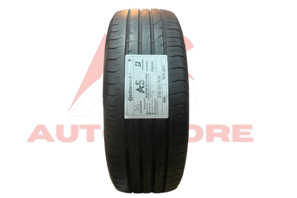 (USATA) Pneumatici usati 215/55/R18 95H CONTINENTAL (USATA) DOT 2017 ESTATE