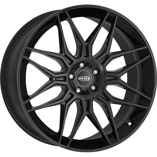DOTZ CA1P3 LONGBEACH 9X20 5X112 ET 38 66,6 BLACK (OMOL. ECE - NADR085)