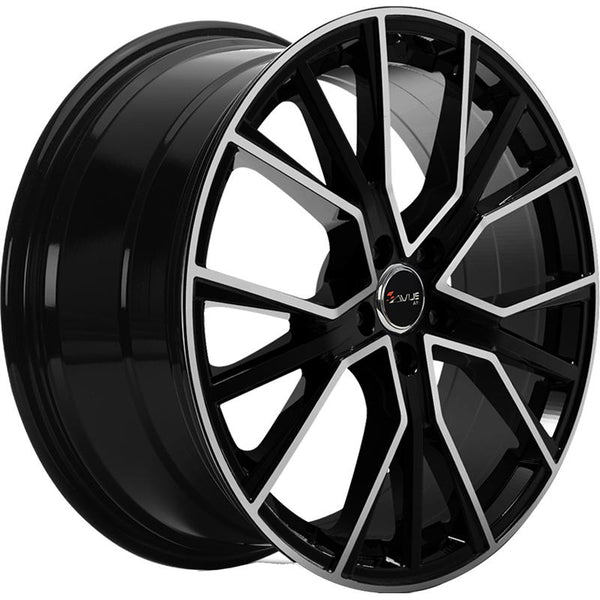 AVUS CA639 AF18 9X21 5X112 ET 30 66,6 BLACK POLISHED (OMOL. NADM007)